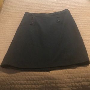 Beautiful black Ponte knit skirt